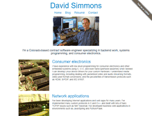 Tablet Screenshot of davidsimmons.com